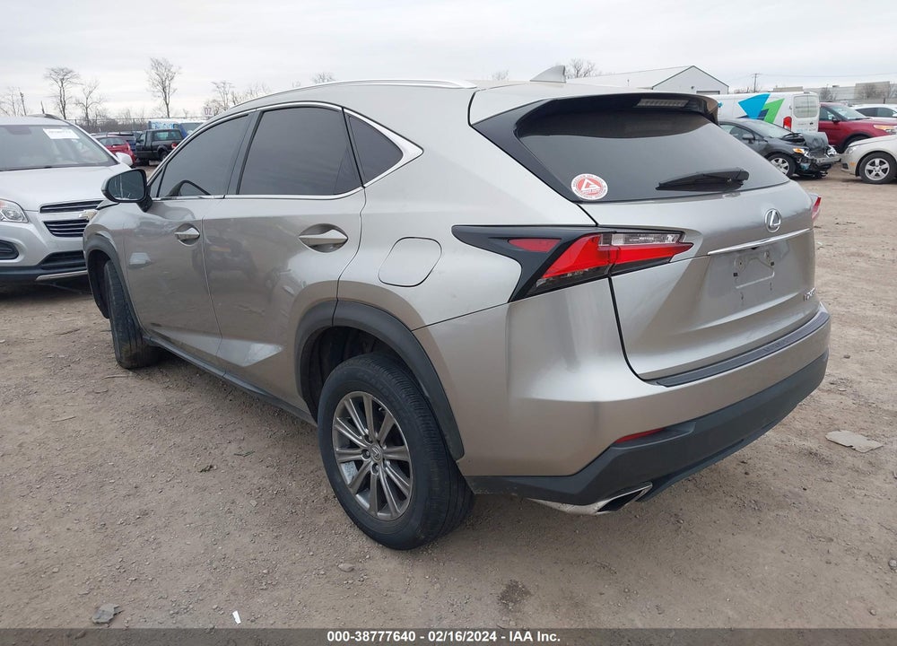 2017 LEXUS NX 200T VIN: JTJBARBZ1H2100028