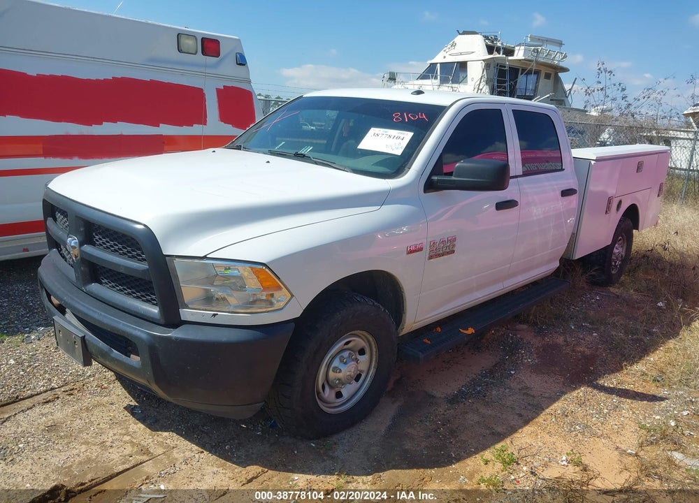 2018 RAM 2500 TRADESMAN 4X2 8' BOX VIN: 3C6UR4HJ8JG312955