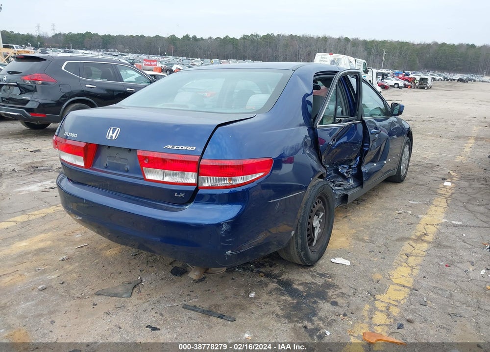2003 HONDA ACCORD 2.4 LX VIN: 1HGCM56353A041773