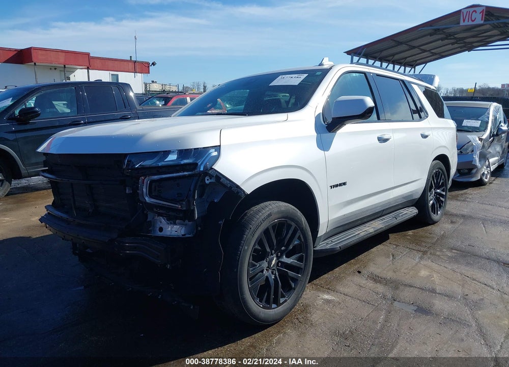 2021 CHEVROLET TAHOE 4WD RST VIN: 1GNSKRKD3MR397476