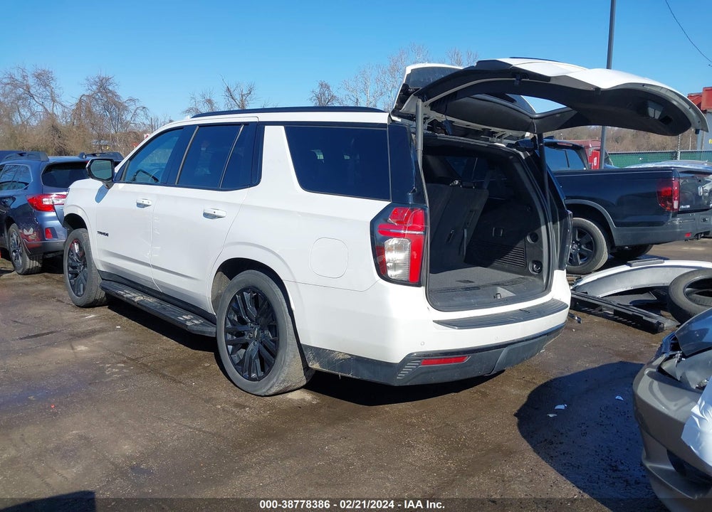 2021 CHEVROLET TAHOE 4WD RST VIN: 1GNSKRKD3MR397476