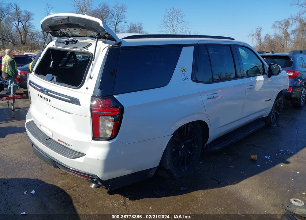2021 CHEVROLET TAHOE 4WD RST VIN: 1GNSKRKD3MR397476
