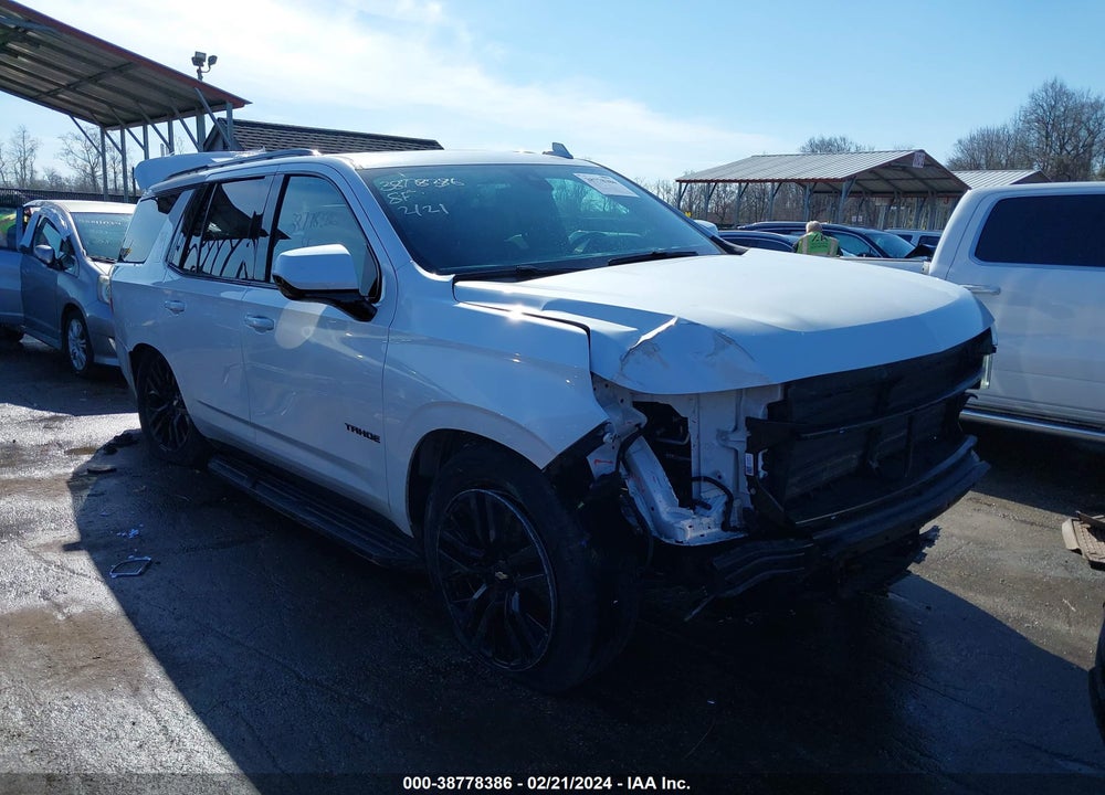 2021 CHEVROLET TAHOE 4WD RST VIN: 1GNSKRKD3MR397476