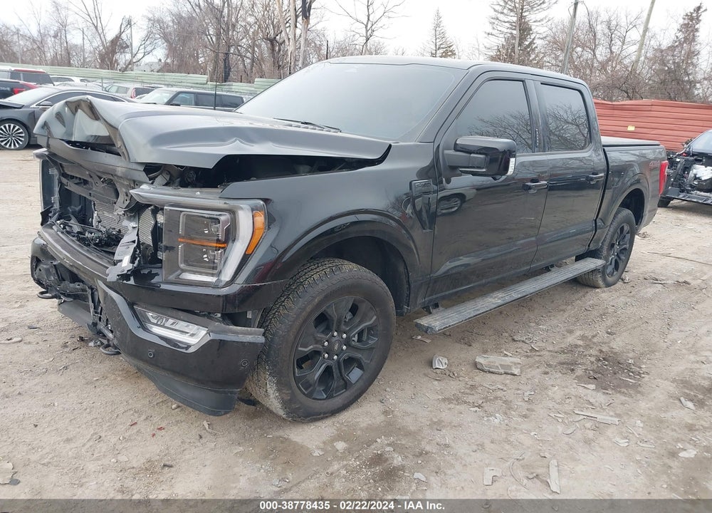 2023 FORD F-150 LARIAT VIN: 1FTEW1EP6PFC76190