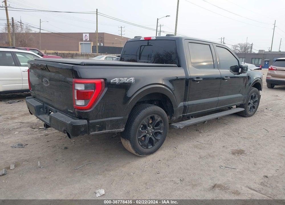 2023 FORD F-150 LARIAT VIN: 1FTEW1EP6PFC76190