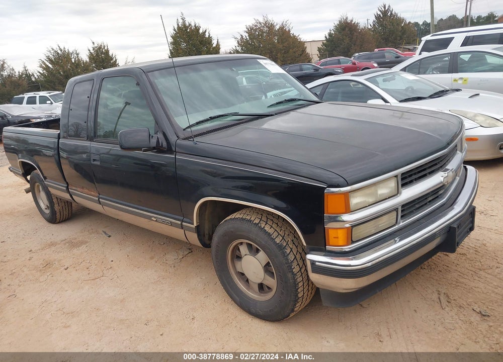 1997 CHEVROLET C1500 FLEETSIDE VIN: 1GCEC19R2VE213515