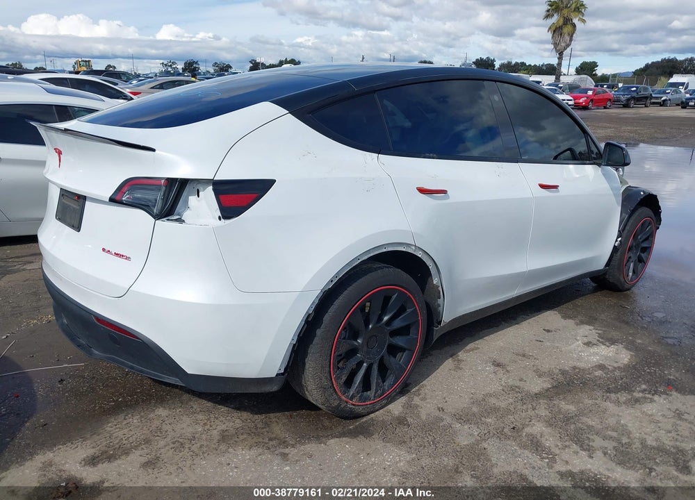 2023 TESLA MODEL Y AWD/LONG RANGE DUAL MOTOR ALL-WHEEL DRIVE VIN: 7SAYGDEEXPA105666