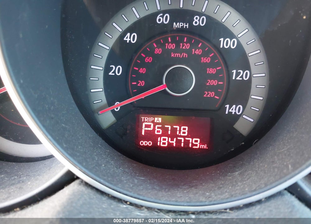 2011 KIA FORTE VIN: KNAFU4A24B5376600