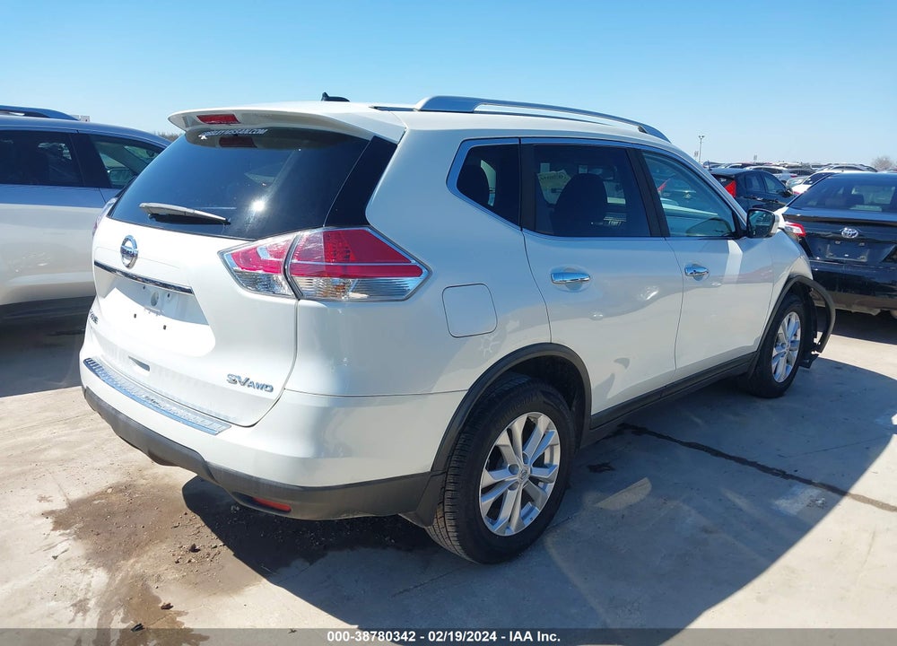 2016 NISSAN ROGUE SV VIN: KNMAT2MVXGP685493