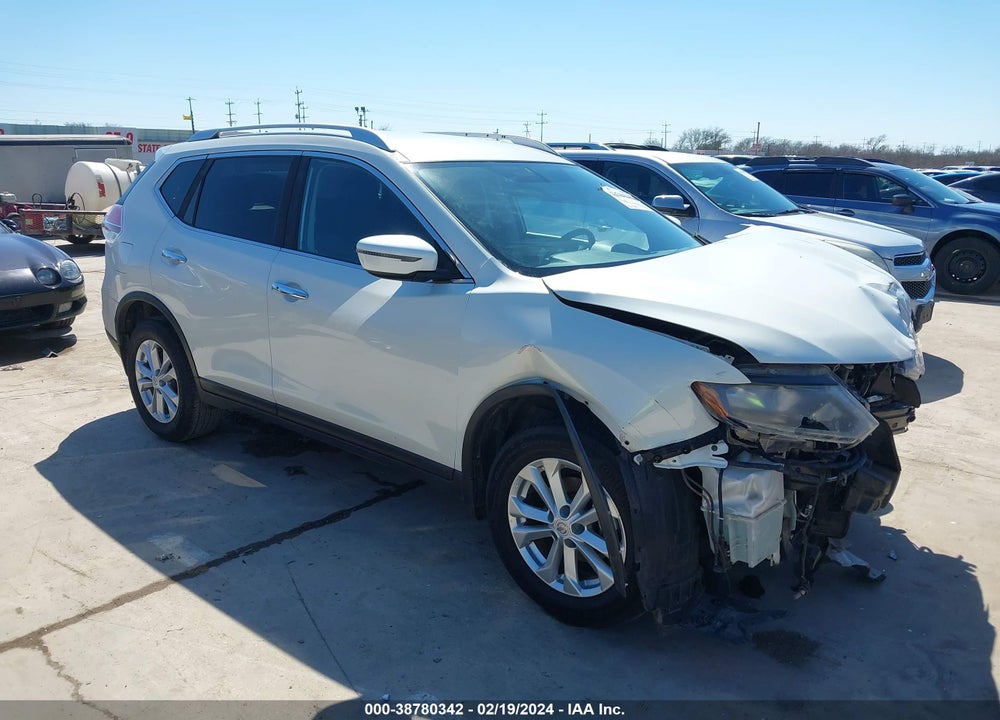 2016 NISSAN ROGUE SV VIN: KNMAT2MVXGP685493