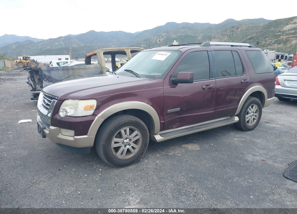 2007 FORD EXPLORER EDDIE BAUER VIN: 1FMEU64EX7UA36943
