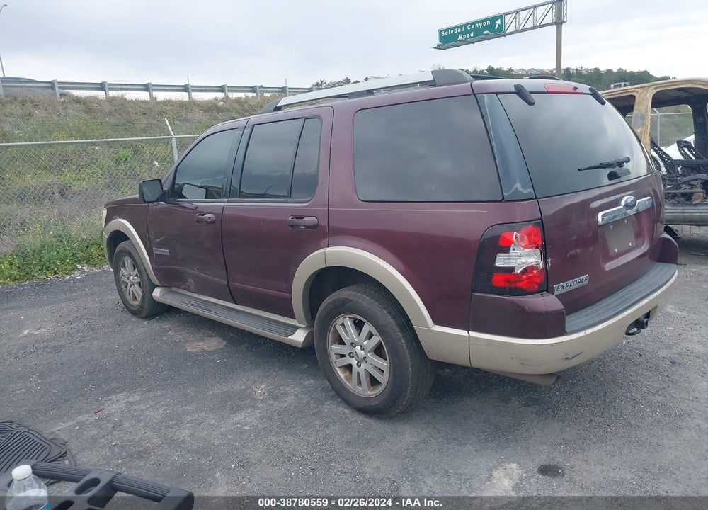 2007 FORD EXPLORER EDDIE BAUER VIN: 1FMEU64EX7UA36943