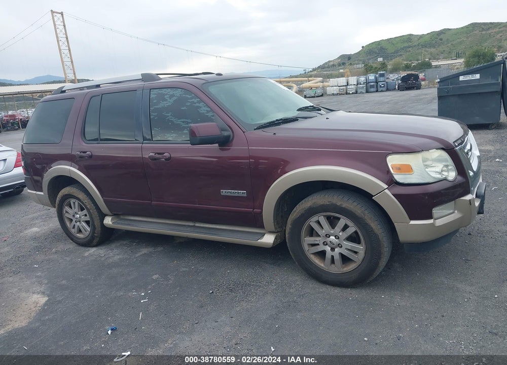 2007 FORD EXPLORER EDDIE BAUER VIN: 1FMEU64EX7UA36943