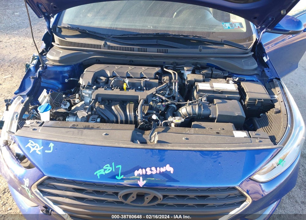 2021 HYUNDAI ACCENT SE VIN: 3KPC24A68ME143194