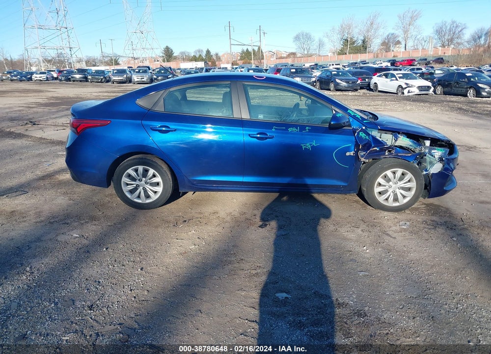 2021 HYUNDAI ACCENT SE VIN: 3KPC24A68ME143194