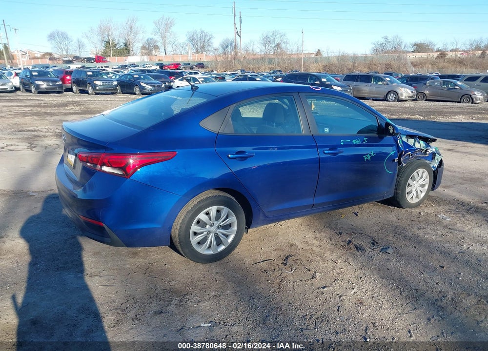 2021 HYUNDAI ACCENT SE VIN: 3KPC24A68ME143194
