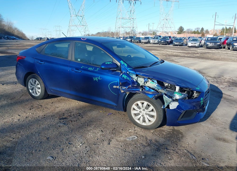 2021 HYUNDAI ACCENT SE VIN: 3KPC24A68ME143194