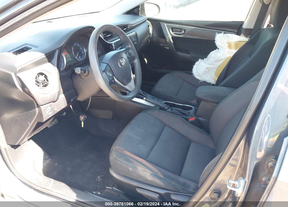 2017 TOYOTA COROLLA LE VIN: 5YFBURHE5HP655127