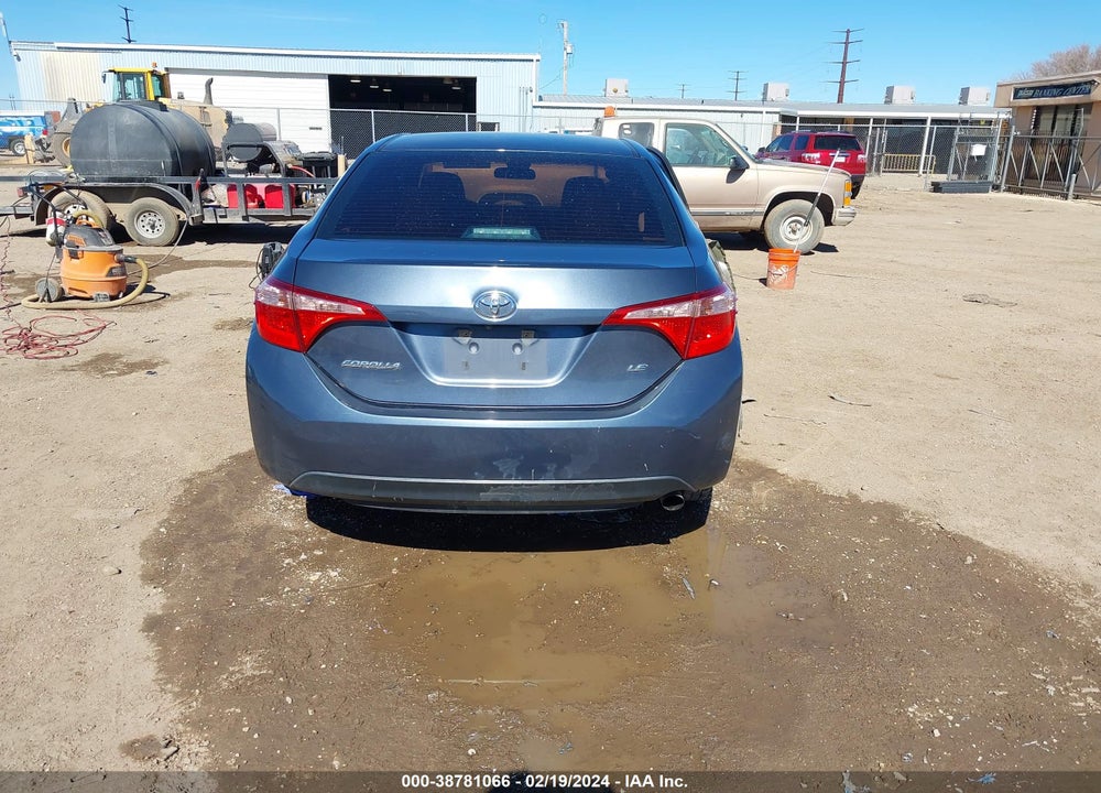 2017 TOYOTA COROLLA LE VIN: 5YFBURHE5HP655127
