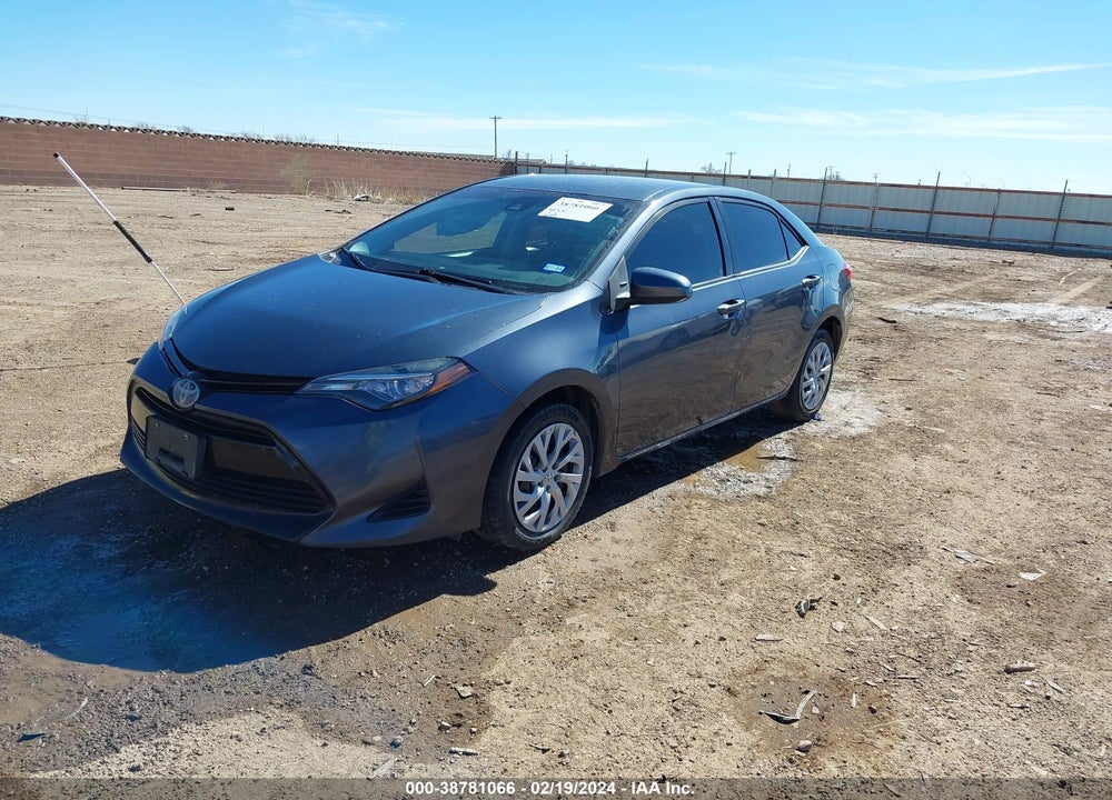 2017 TOYOTA COROLLA LE VIN: 5YFBURHE5HP655127