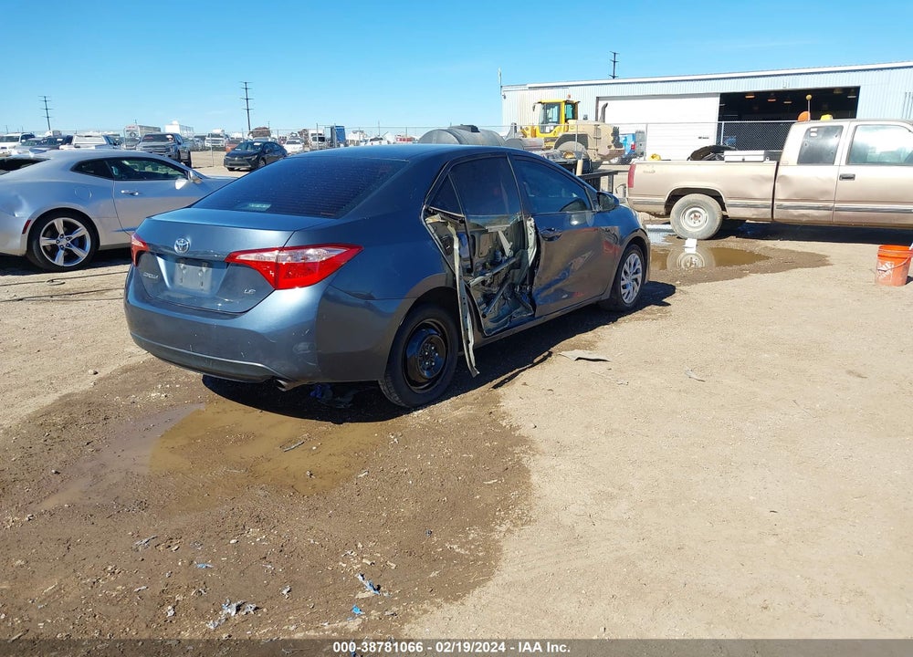 2017 TOYOTA COROLLA LE VIN: 5YFBURHE5HP655127