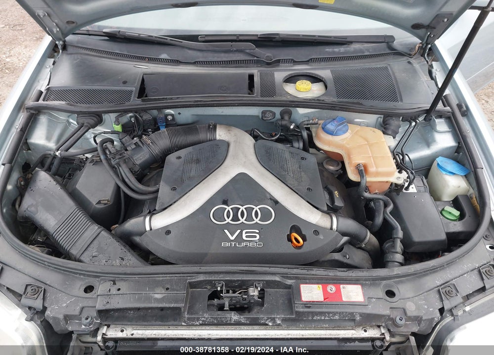2004 AUDI A6 2.7T S-LINE VIN: WAUCD64B24N086384