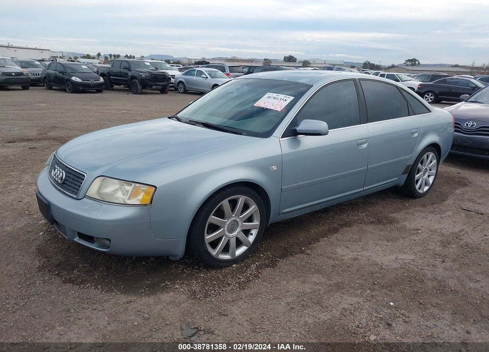 2004 AUDI A6 2.7T S-LINE VIN: WAUCD64B24N086384