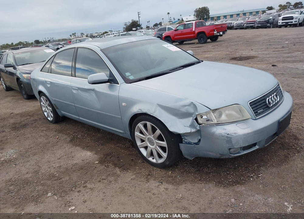 2004 AUDI A6 2.7T S-LINE VIN: WAUCD64B24N086384
