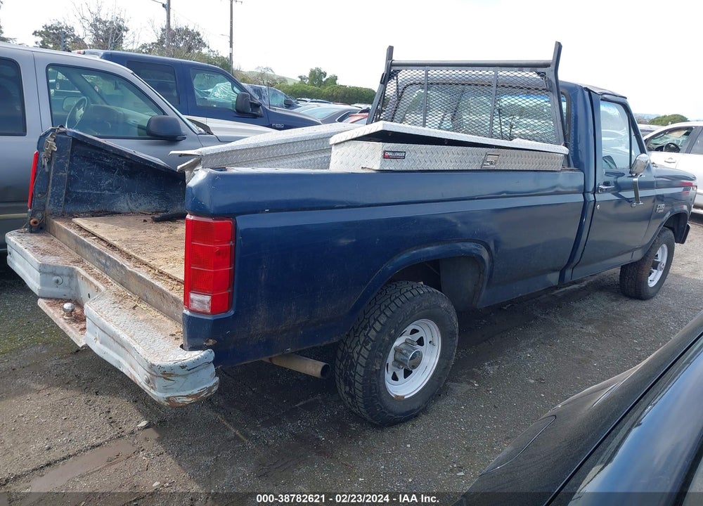1986 FORD F150 VIN: 1FTEF14Y0GPB77840