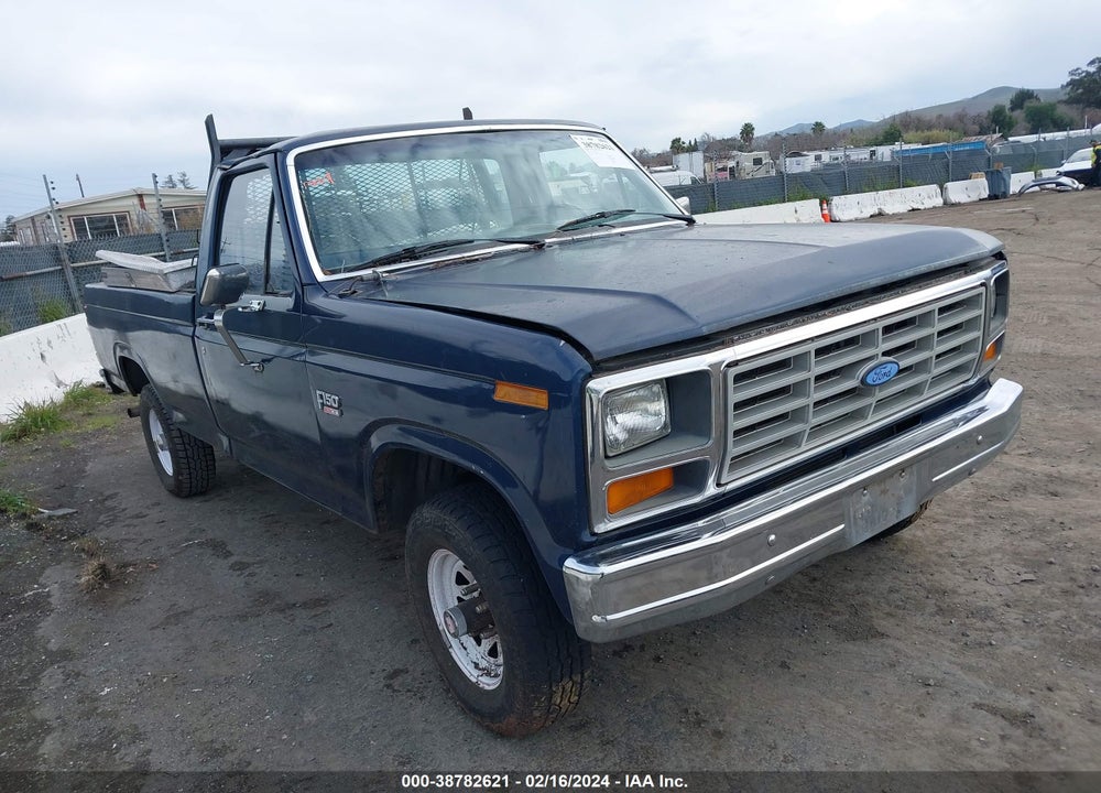 1986 FORD F150 VIN: 1FTEF14Y0GPB77840