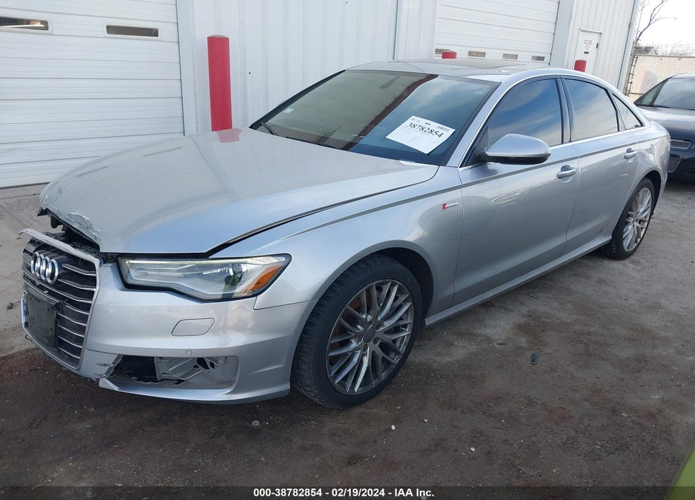 2016 AUDI A6 3.0T PREMIUM PLUS VIN: WAUFGAFC8GN000951