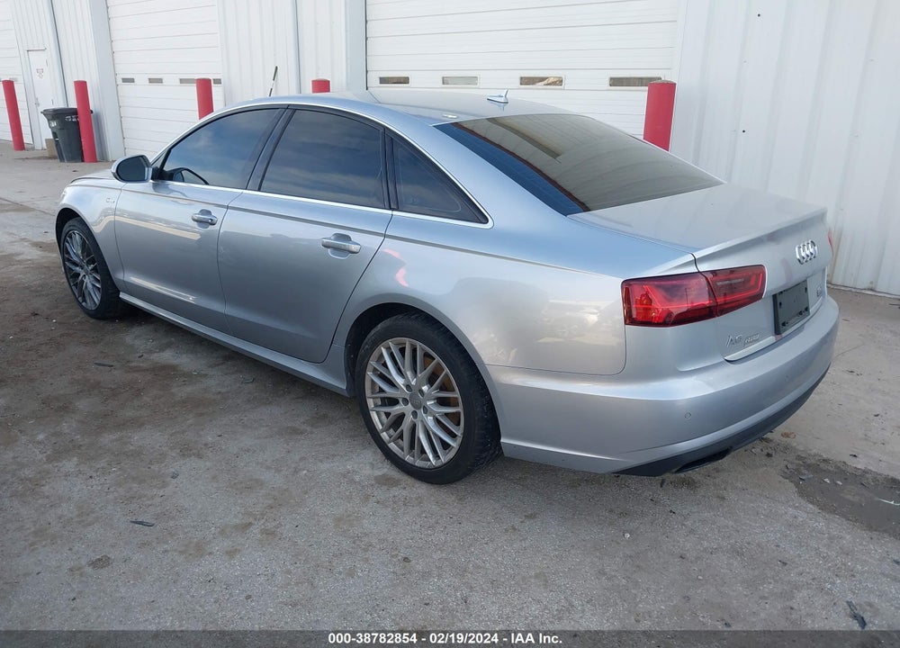 2016 AUDI A6 3.0T PREMIUM PLUS VIN: WAUFGAFC8GN000951