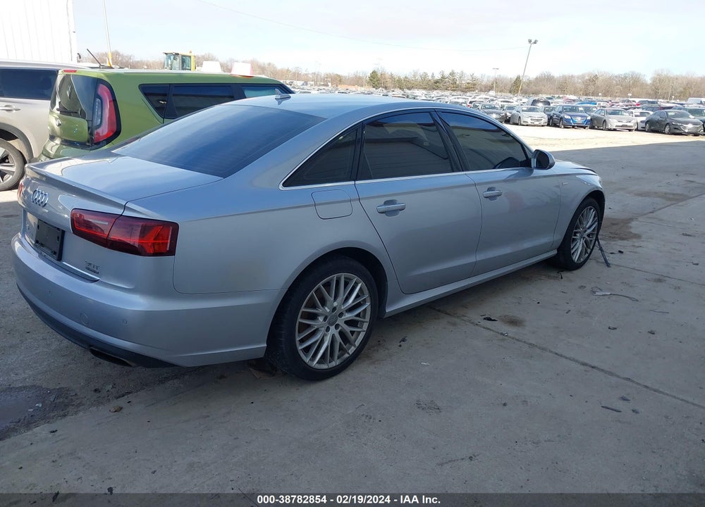 2016 AUDI A6 3.0T PREMIUM PLUS VIN: WAUFGAFC8GN000951