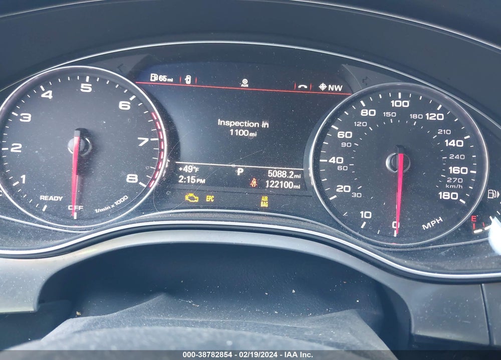 2016 AUDI A6 3.0T PREMIUM PLUS VIN: WAUFGAFC8GN000951