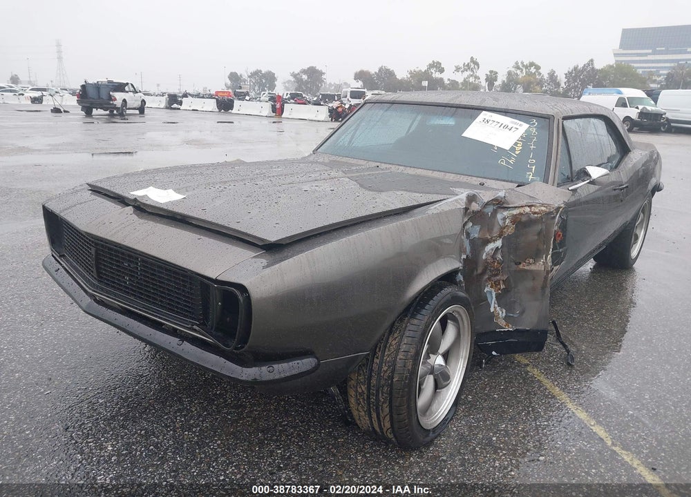 1967 CHEVROLET CAMARO VIN: 0000124377N196629