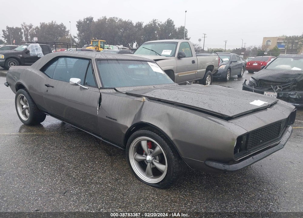 1967 CHEVROLET CAMARO VIN: 0000124377N196629