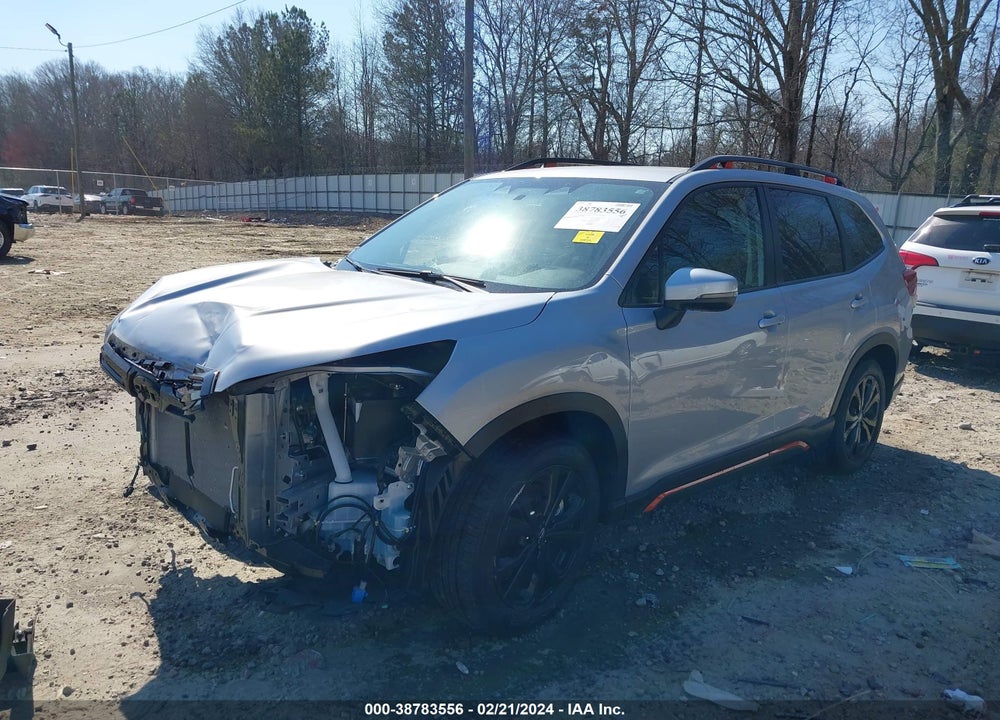 2022 SUBARU FORESTER SPORT VIN: JF2SKAGC8NH497947