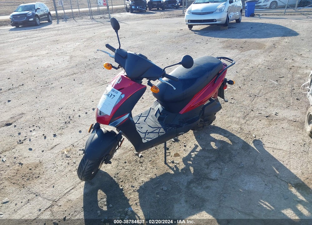 2009 KYMCO USA INC AGILITY 125 VIN: LC2U6G1089C000201