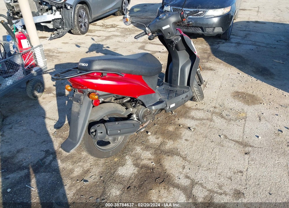 2009 KYMCO USA INC AGILITY 125 VIN: LC2U6G1089C000201