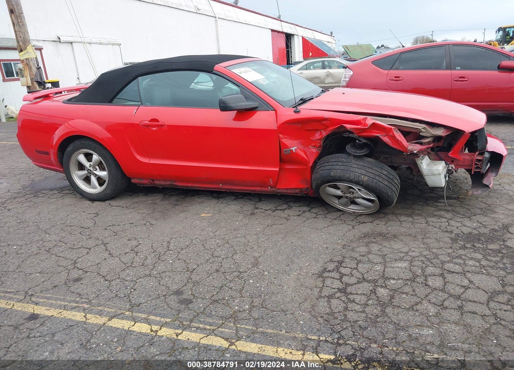 2007 FORD MUSTANG GT DELUXE/GT PREMIUM VIN: 1ZVHT85H775331658