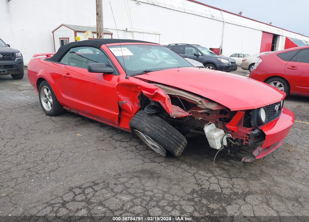 2007 FORD MUSTANG GT DELUXE/GT PREMIUM VIN: 1ZVHT85H775331658
