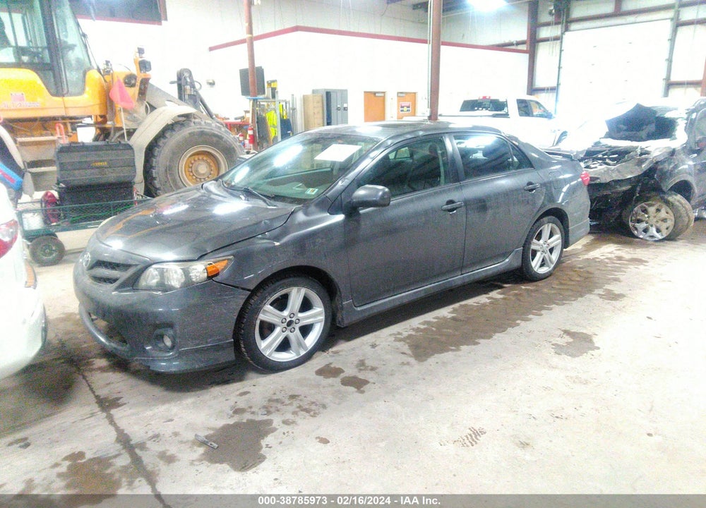 2013 TOYOTA COROLLA S VIN: 2T1BU4EE8DC115630