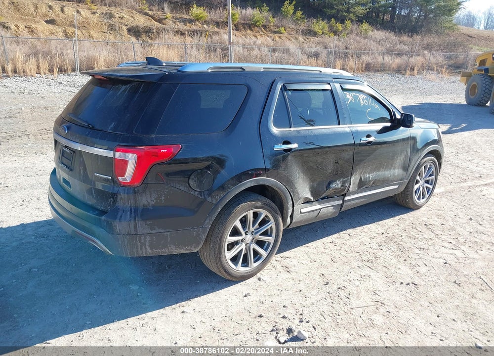 2016 FORD EXPLORER LIMITED VIN: 1FM5K7F80GGB27799