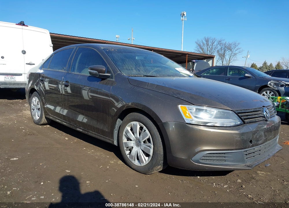 2012 VOLKSWAGEN JETTA 2.5L SE VIN: 3VWDP7AJ1CM462322