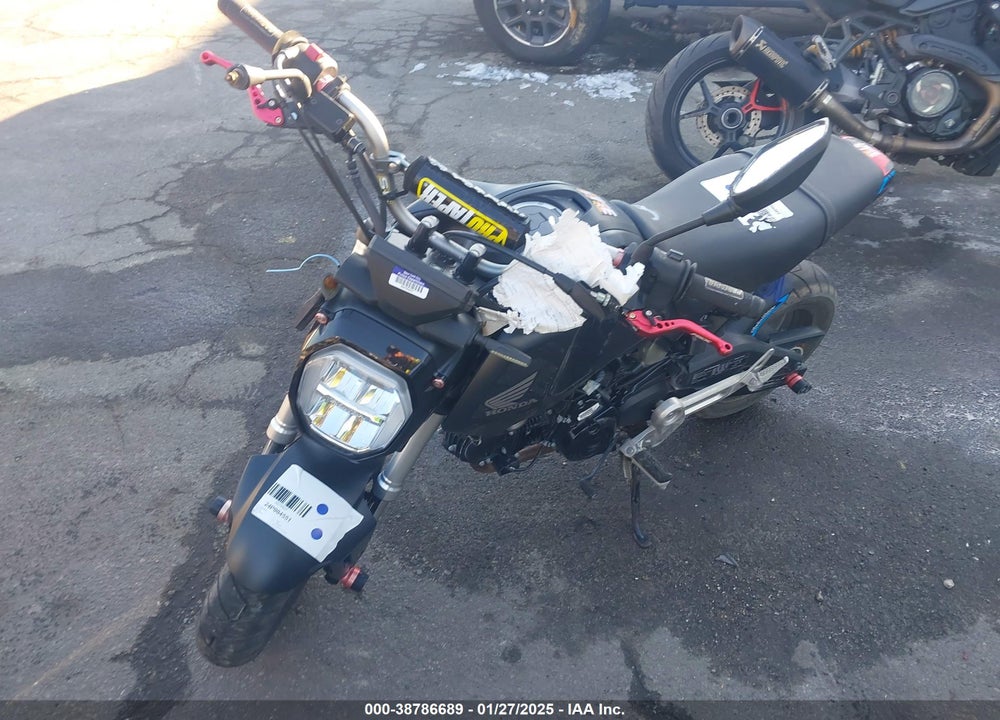 2022 HONDA GROM 125 VIN: MLHJC9219N5004092