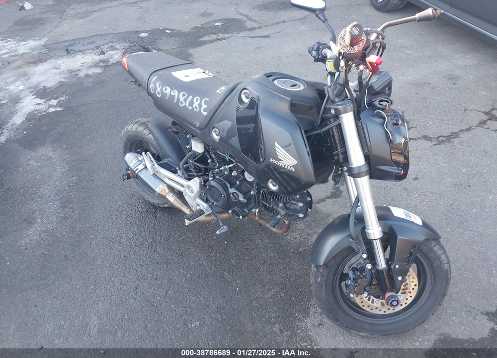 2022 HONDA GROM 125 VIN: MLHJC9219N5004092