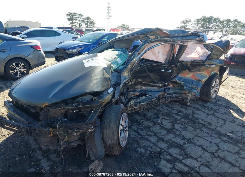 2014 HONDA ACCORD LX VIN: 1HGCR2F32EA057013