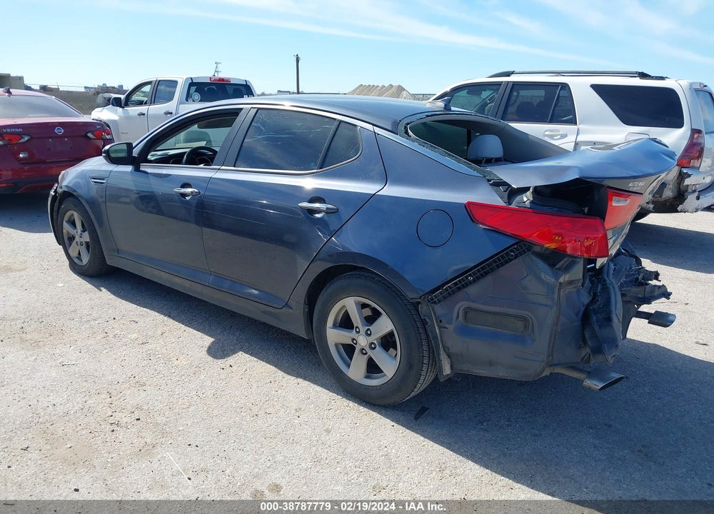 2015 KIA OPTIMA LX VIN: 5XXGM4A74FG439764