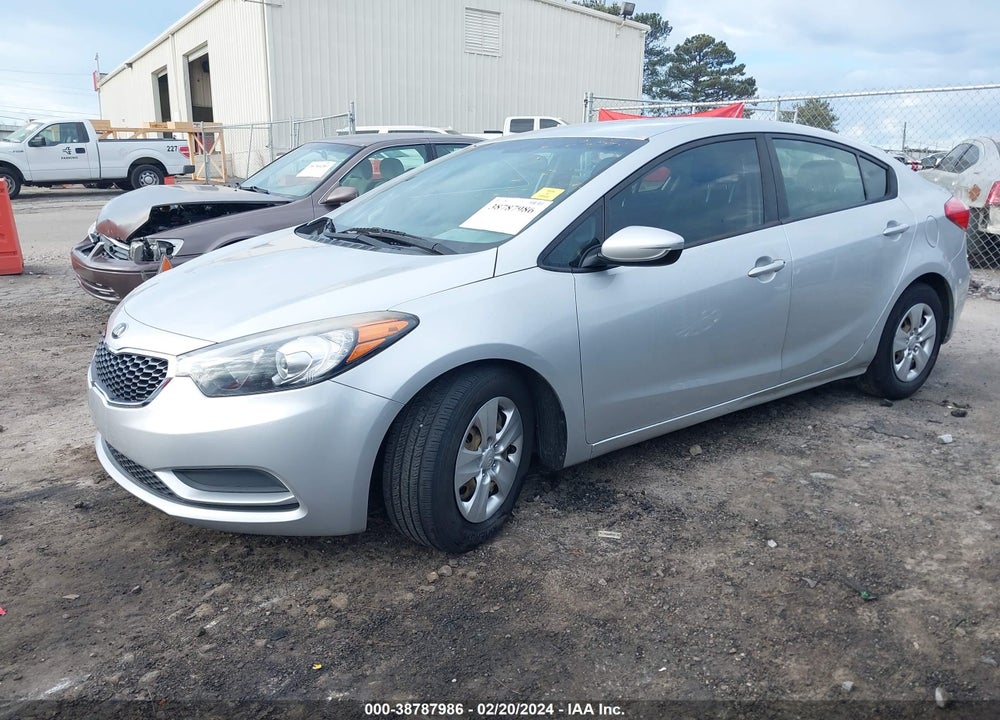 2016 KIA FORTE LX VIN: KNAFK4A66G5588124