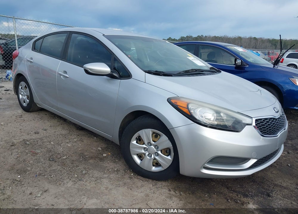 2016 KIA FORTE LX VIN: KNAFK4A66G5588124